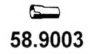 VW 331253141 Exhaust Pipe